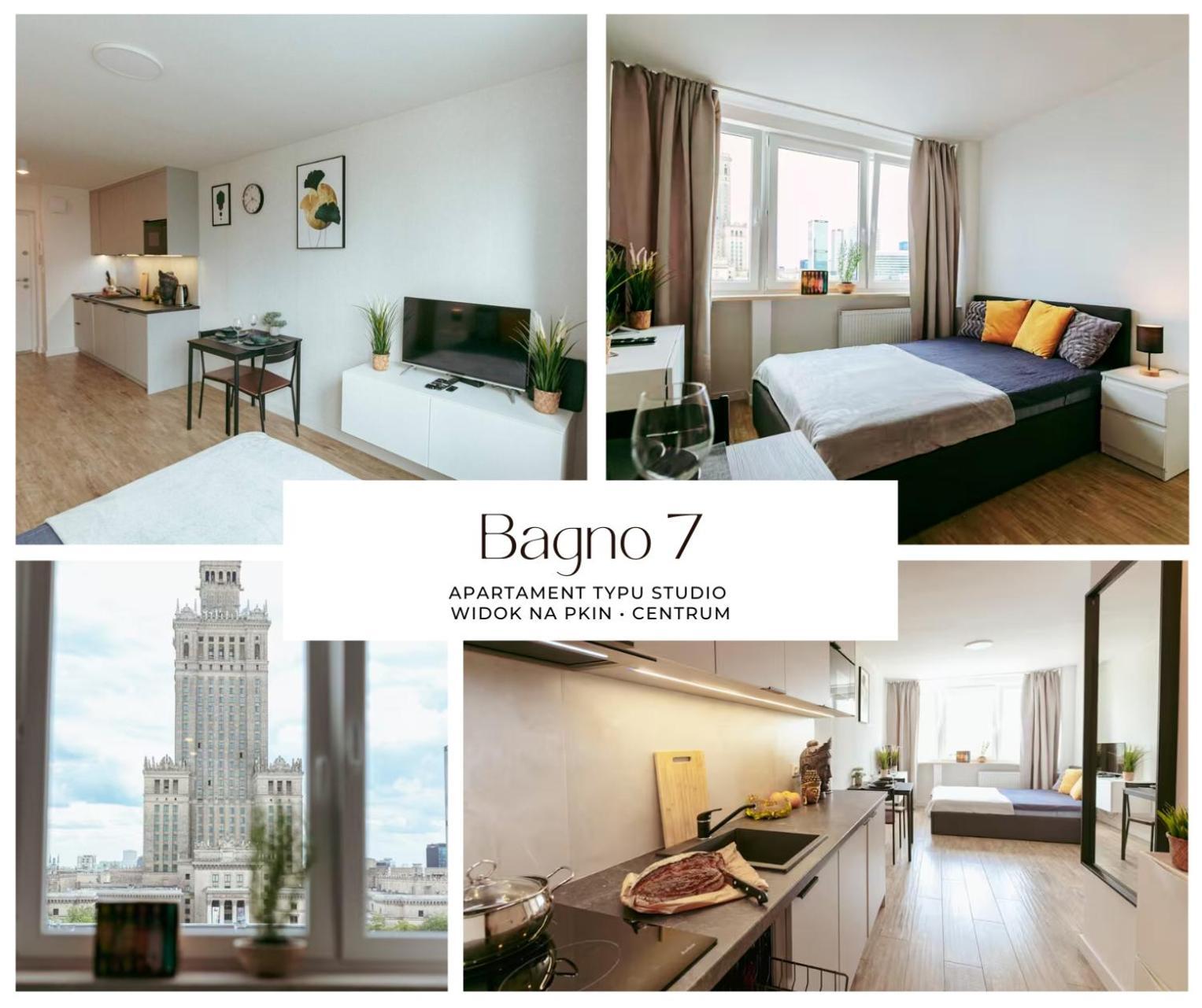 Bagno 7 - Piekny Widok Na Palac Kultury - Wifi - Smarttv 45Cali - Better Rental Varsovie Extérieur photo
